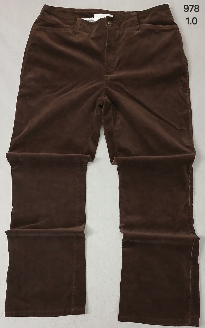 Crazy Horse (8) Vintage Brown Corduroy Relaxed Boot Cut Pant